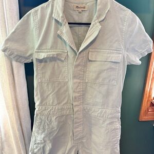 Madewell Light Denim Romper